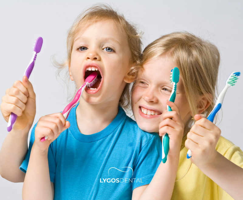 How to Teach Your Children to Brush Their Teeth? | LYGOS DENTAL 2025