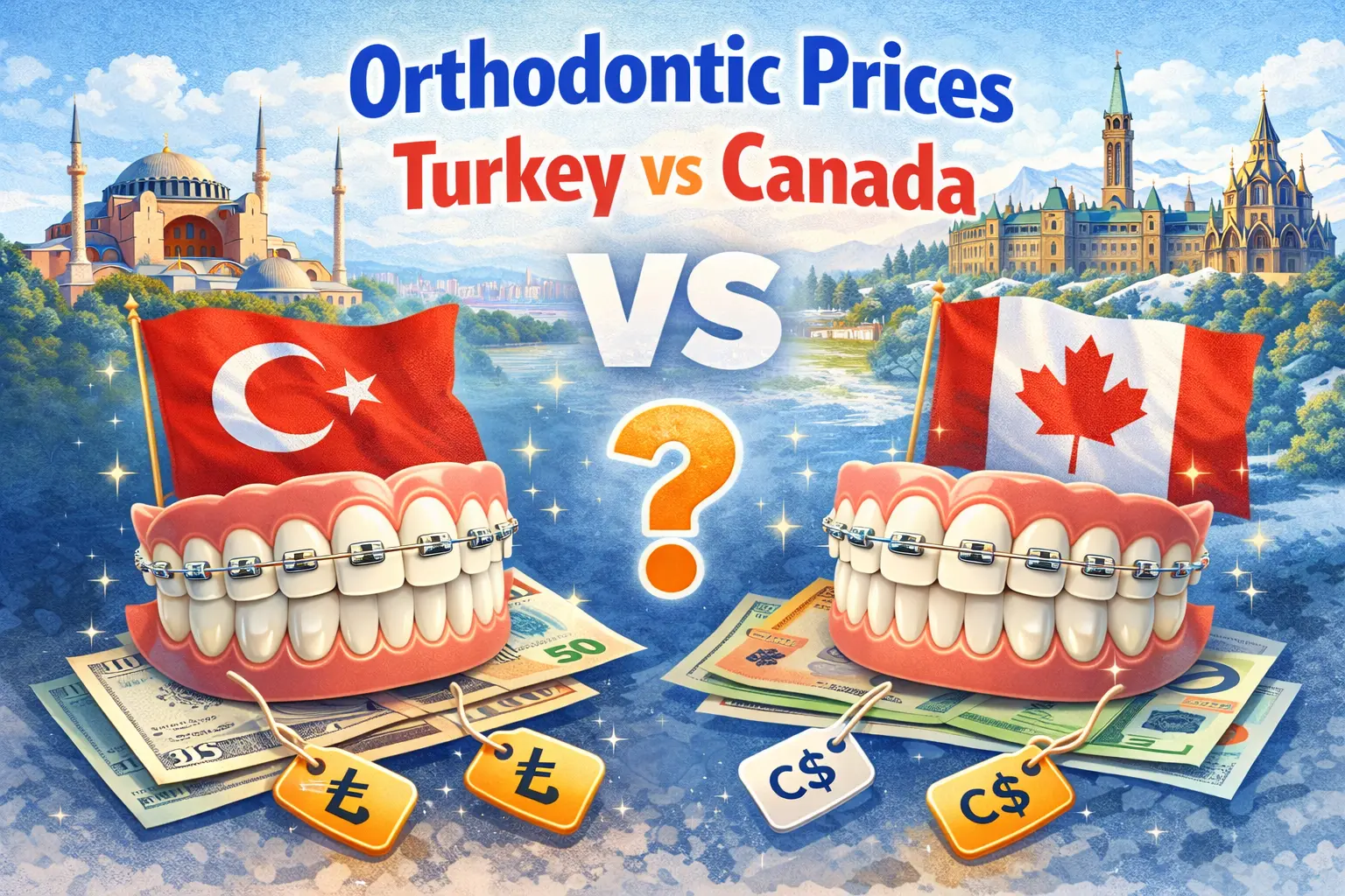 Ortodonti Fiyatları Türkiye ve Kanada Karşılaştırması | LYGOS DENTAL
